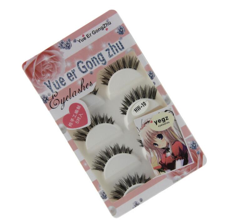 

Cheap price 5 Pair/Lot False Eyelashes Eye Lashes Voluminous Make Up Long Thick Fake Eyelashes Extensions Makeup False Lashes / Handmade