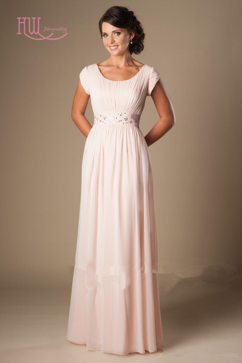 modest dress for wedding guest
