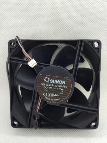 

SUNON EE80251S1-D170-F99 80*80*25 1.7W EP6127 12V 3 line projector cooling fan