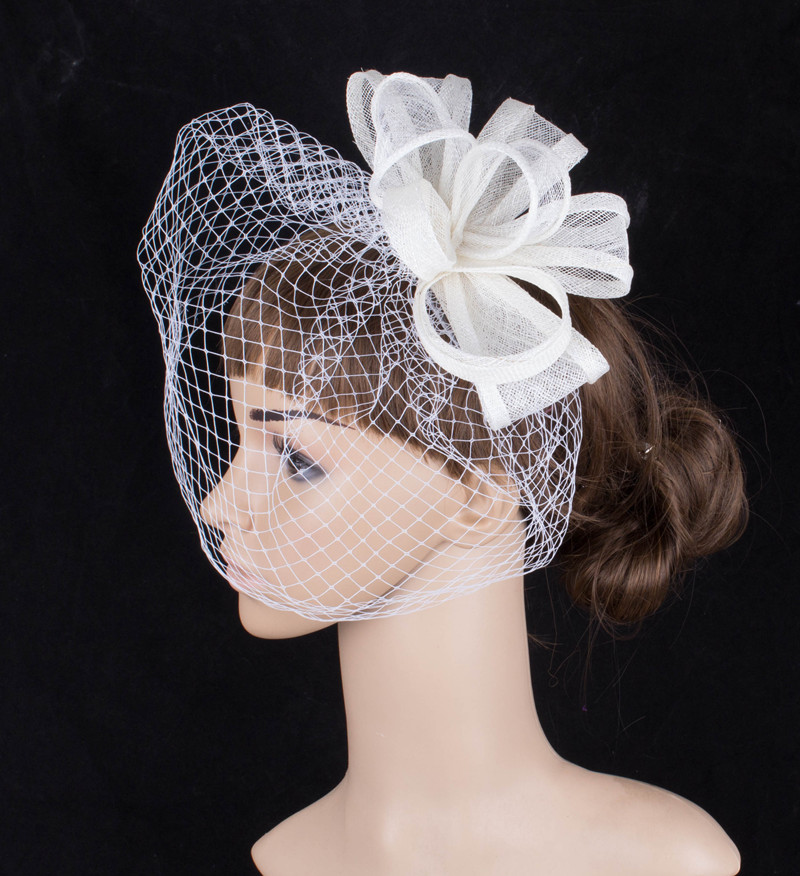 

17 colors enchanting sinamay material fascinator headpiece race hair accessories dance headwear suit for all season MYQ100