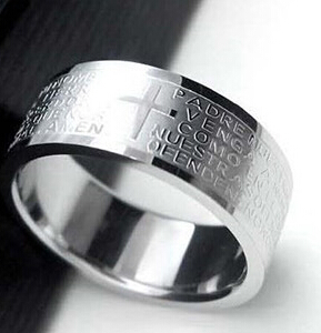 

Cross Men Rings Stainless Steel Cool Korean Style Party Gift New Hot Sale Factory Price Christmas