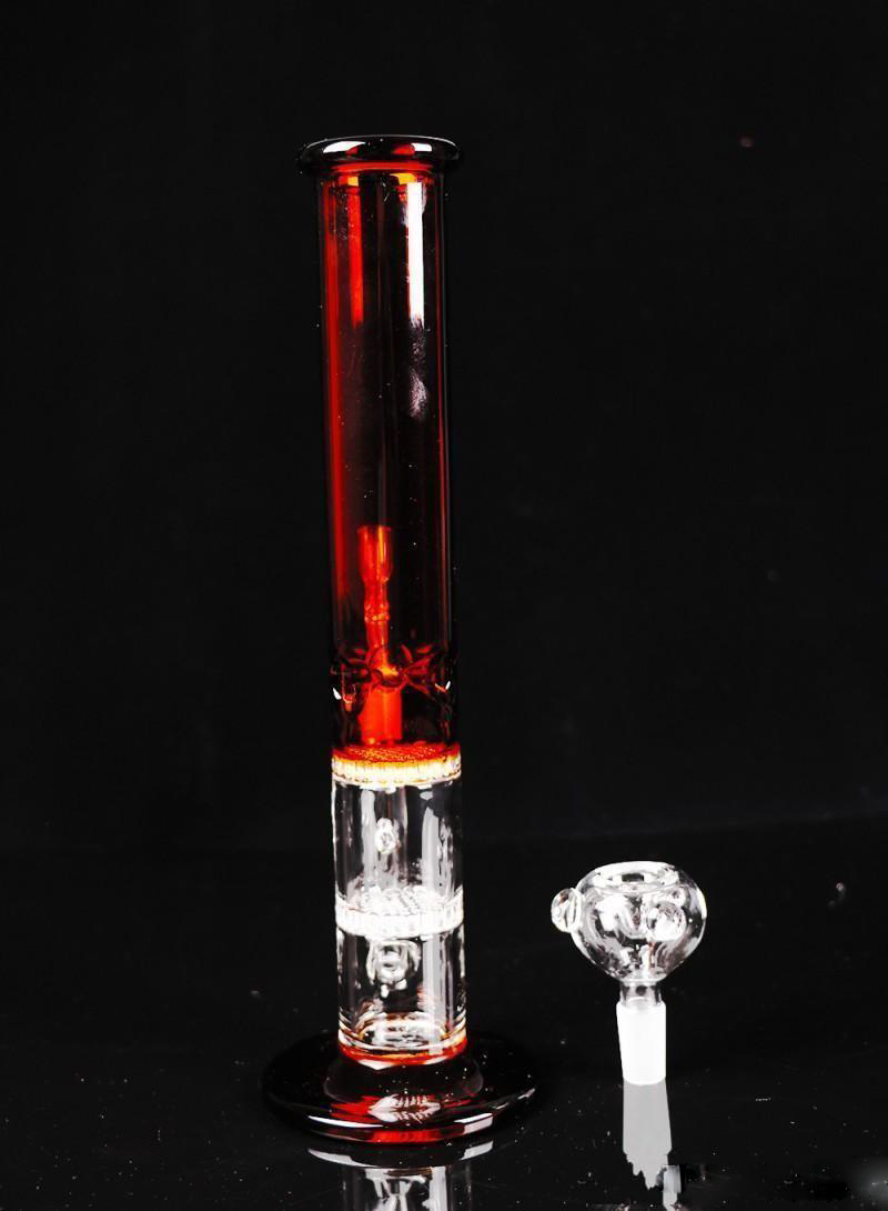 

Glass Bongs Oil Rigs Heavy Double Chamber Atomic Bomb Perc Water Pipes Free Shipping Smoking Water Pipe Bongs For Smoking Sy010