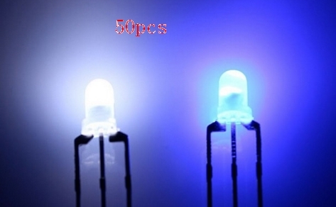 

MIX 10kinds bicolor biocolor Water clear Diffused 3mm 5mm red@white blue@white led diode light beads