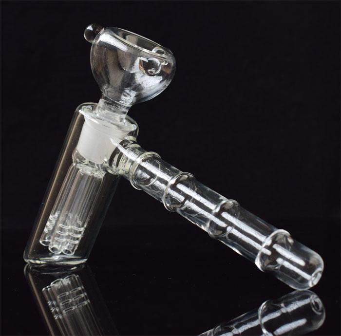 

New Smoking Pipes glass hammer 6 Arm perc percolator bubbler water tobacco bongs