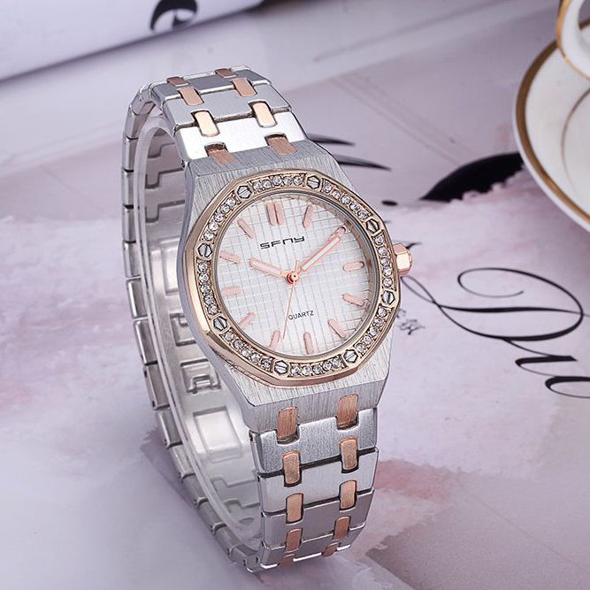 silver and rose
