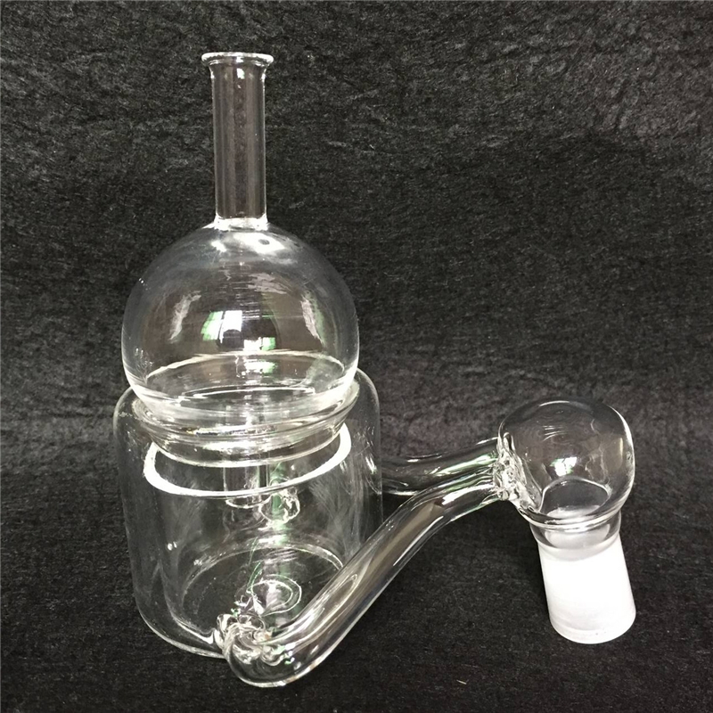 

1 Set 50MM XXXL Quartz Thermal Banger+Bubble Carb cap Double bowl Quartz Thermal