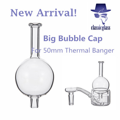 

XXL Bubble Carb cap 46mm Dia For Big Bowl Double Tube Quartz Thermal Banger PukinBeagle thermal P Banger