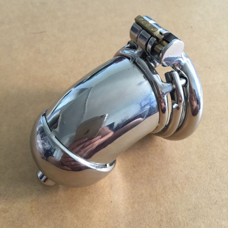 

Doctor Mona Lisa - Male Long Lid Chastity Cage Device Belt with Urethral Catheter Barbed Ring Stainless Steel Enclosed Tube Bondage SM Toys