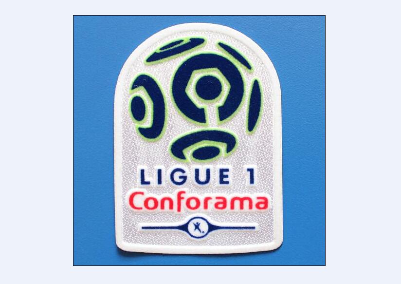 

2017/2018 French League Ligue 1 soccer Patch Football Badge Free shipping!