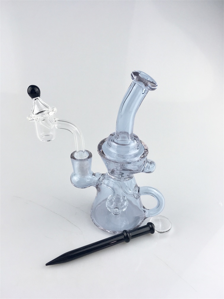 

hs2017 New small backwater glass bong factory direct supply to accept personalized custom 14mm glass oil rigs Free Shipping stained glass