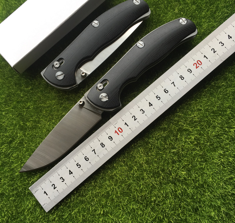 

Hunting Quality + 100 Ns Tool Shaft Stainless Tabargan G10 High Pocket Knife D2 Handle EDC Steel Vlwcw