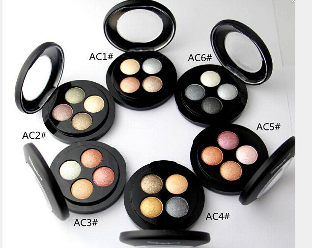 

Free Shipping!2018 hot New Makeup Eyes Mineralize 4 Colors Eyeshadow Palette!0.5gx4(1pcs/lot