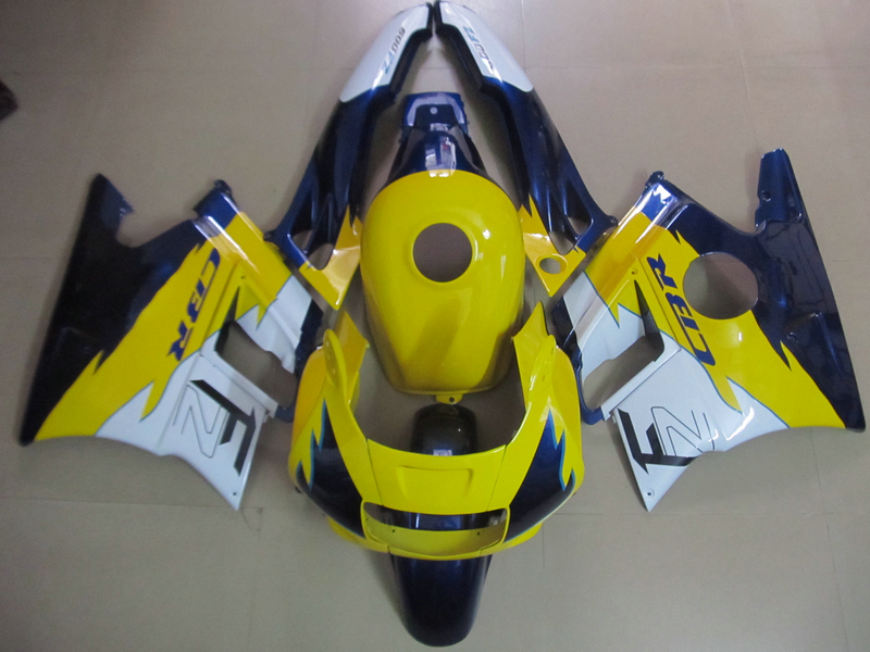 

Bodywork Fairing kit for Honda CBR60O F2 91 92 93 94 yellow blue fairings set CBR600 F2 1991-1994 OY10, Multi-color