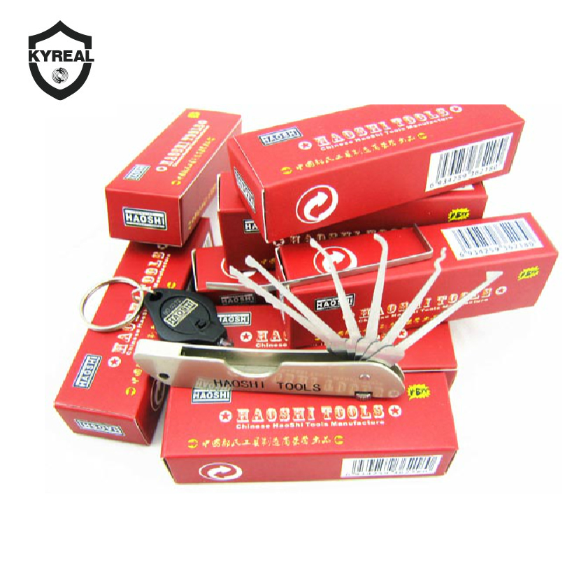 

Hot Locksmith Tools Haoshi Tools Sliver Fold Pick Tool Lock Picks Tools Padlock Jackknife Lock Pick Set Free Shipping