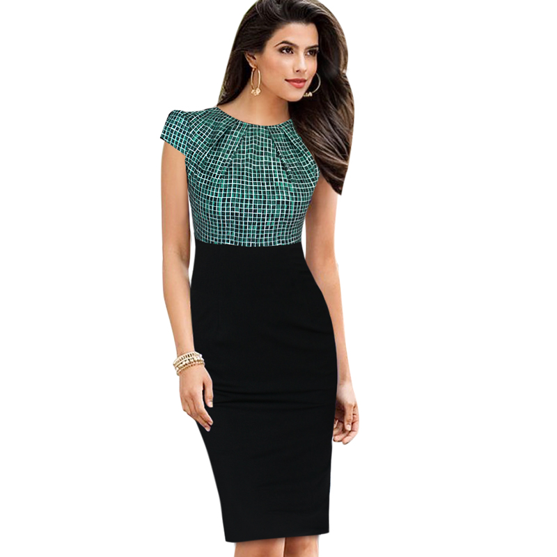 work empire waist dress