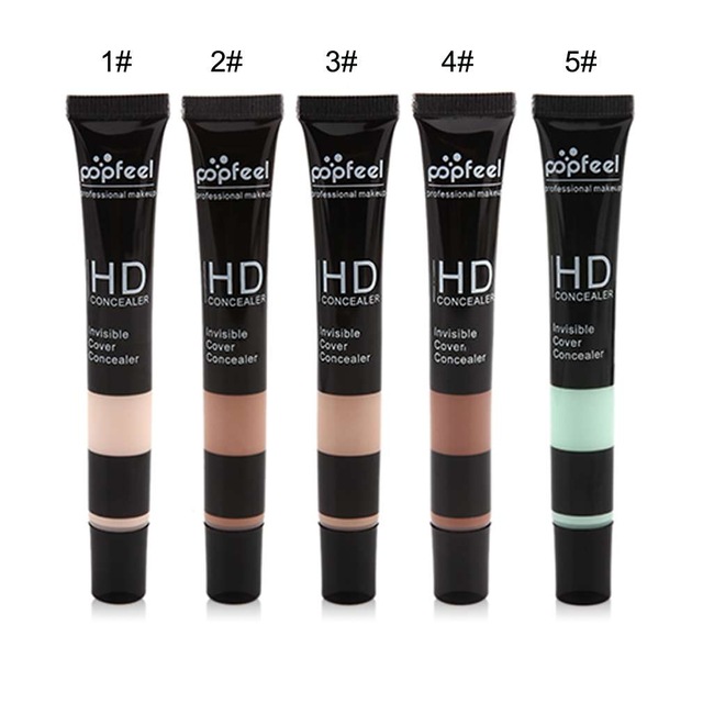 

5 Colors/set Concealer Make up Full Cover Primer Concealer Cream Professional Face Eye Make Foundation Contour Palette, Mixed color