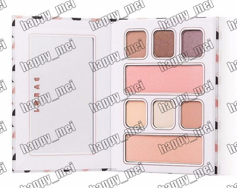 Free Shipping ePacket New Makeup Eye Lorac Eye & Cheek Palette 2 Blushes & 6 Colors Eye Shadow!-image-398266784