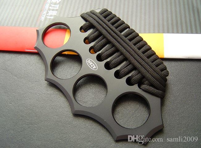 

High quality AZAN Brass knuckles Knuckle dusters,four fingers iron, Integrated steel forming EDC tools Free shipping