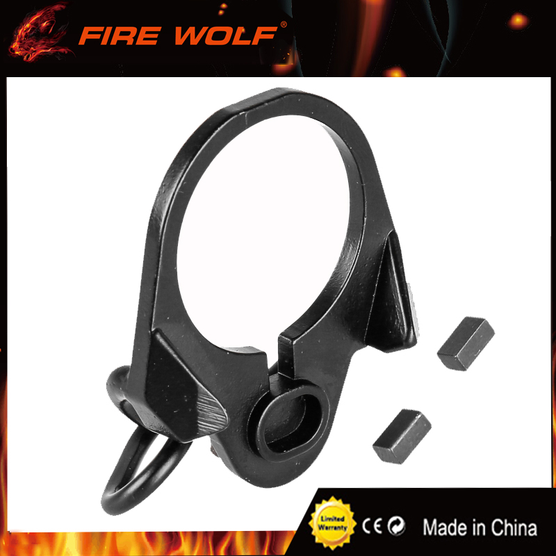 

FIRE WOLF Airsoft M4 /16 GBB End Plate Sling Mount Adapter Hunting Gun Accessories