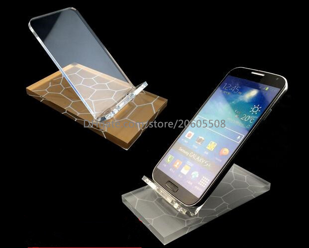 

Free shipping 10pcs acrylic mobile cell phone display stand Mount Tablet /phone/ jewelry/watch display holder rack