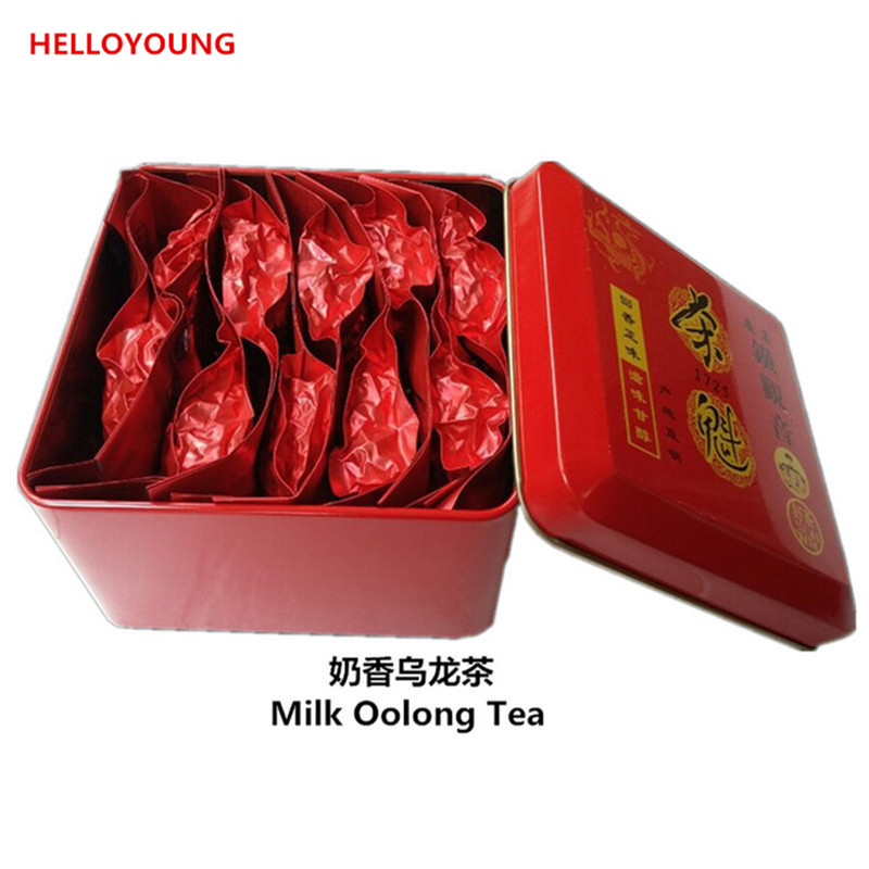 

C-WL016 Milk Oolong Tea 155g 10 packs Superior Healthy Chinese Milk Oolong Tae Milk TieGuanYin Tea Green Food Gift Packing Iron cans Packing