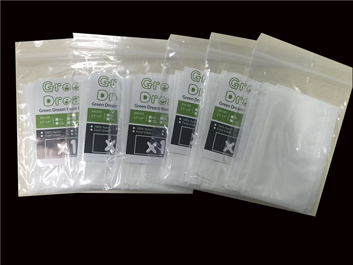 

25 micron nylon mesh screen filter rosin bags terp tubes