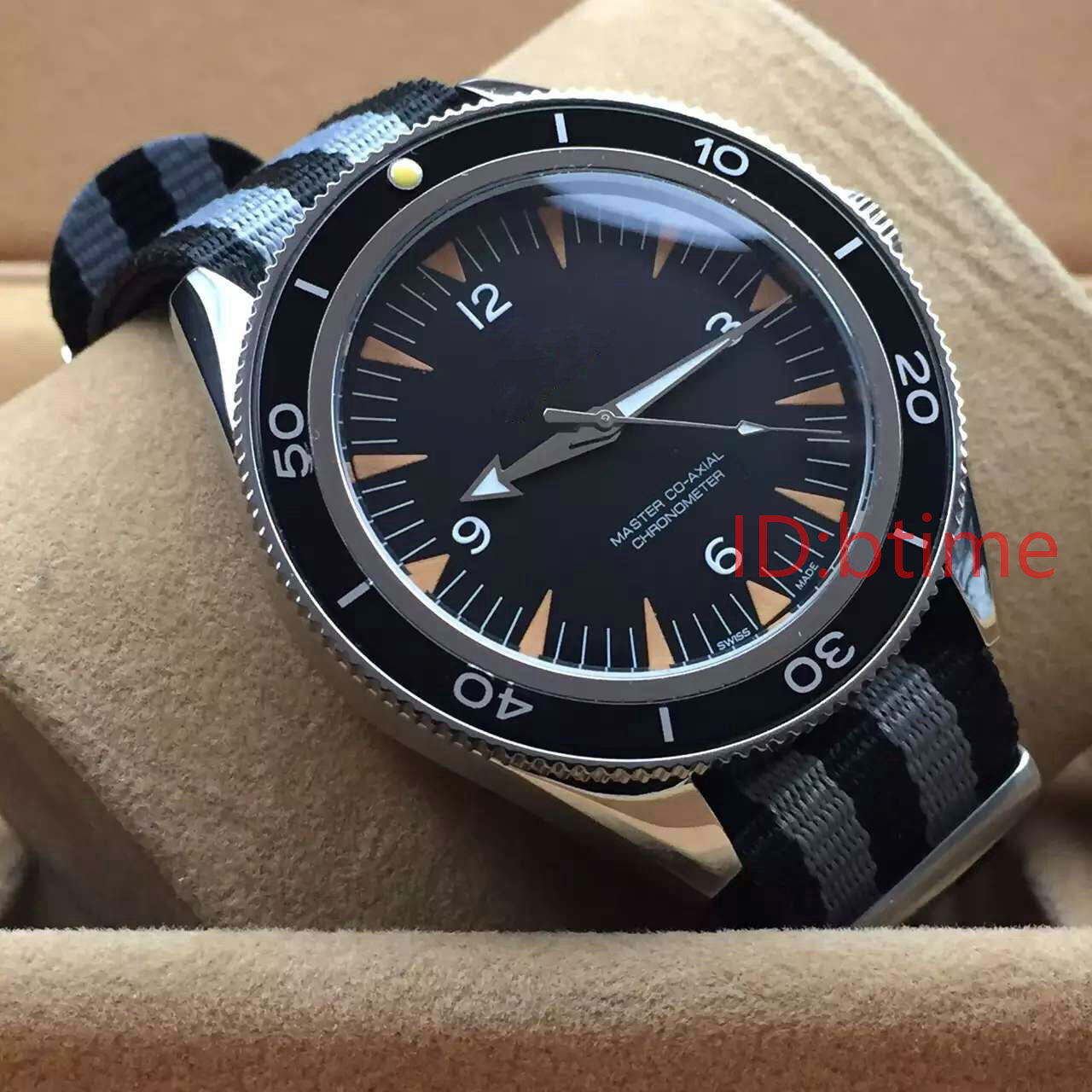 

New mechanical men 300 Master Co-Axial 41mm Automatic Gents Watches James Bond 007 Spectre Mens Sports Watch Wristwatch #6