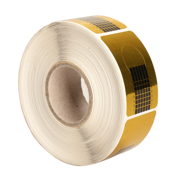 

Wholesale- 500Pcs Nail Art Sculpting Extension Forms Guide Sticker Acrylic UV Gel Tips FM88