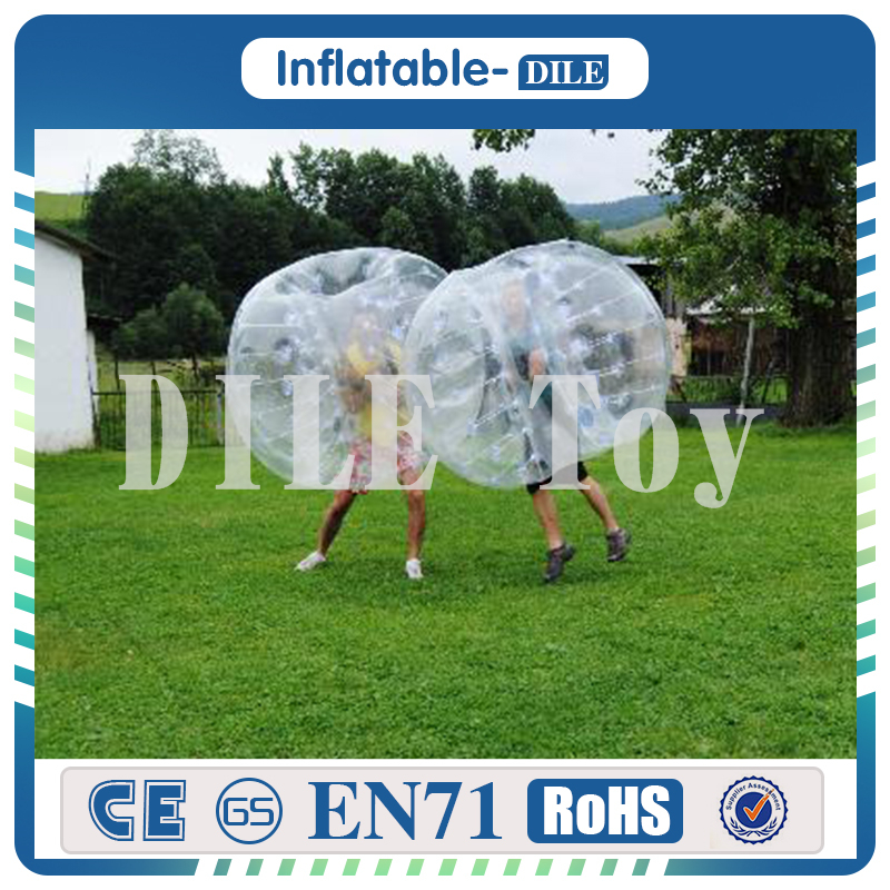 

Inflatable Bumper Ball 0.8MM PVC 1.5M Diameter Zorb Ball Football Human Knocker Ball Bubble Soccer For Adult Play Game