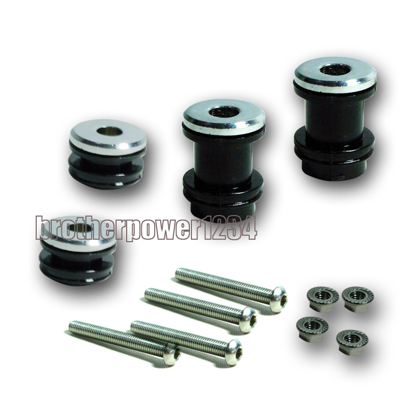 

Chrome Docking Hardware Kit Part for Harley Sportster XL 1200 883