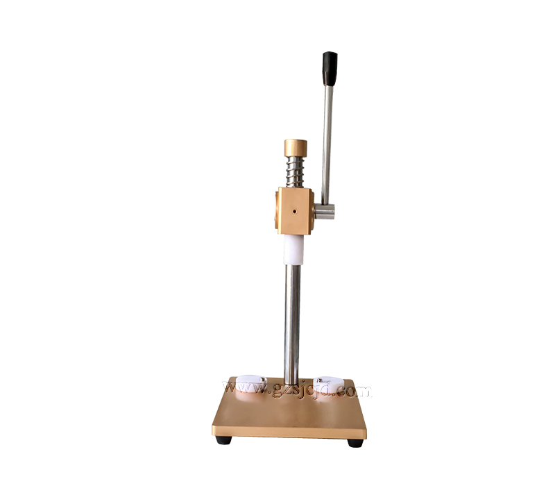 

Perfume collar ring pressing machine manul capper metal cap plug capping machine