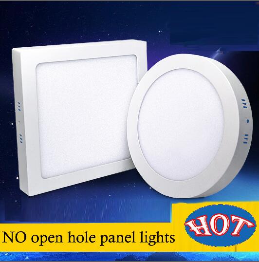 6//12//18//24W LED Recessed Ceiling Flat Panel Down Light Ultra Slim Round /& Square