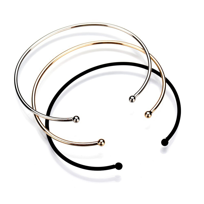 

2017 New simple style Women Bracelets fashion sweet brief accessories jewelry bracelet jewelry bracelet female Wristband, White