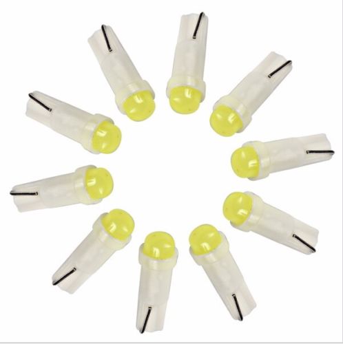 

50X T5 1 led smd Ceramic Dashboard Gauge Instrument Auto Side Wedge Light Lamp free shipping