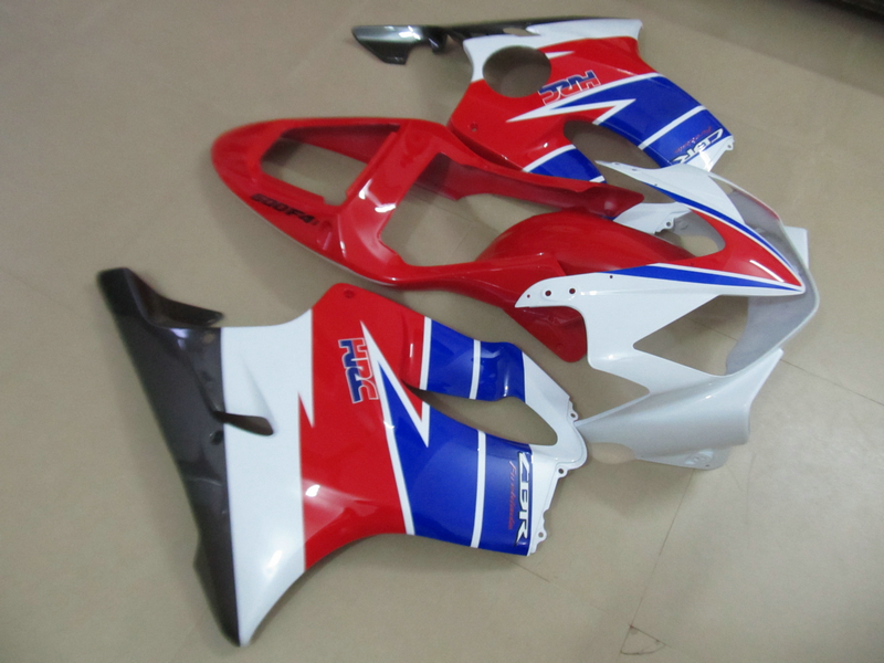 

Injection molded hot sale fairing kit for Honda CBR600 F4I 01 02 03 red white black fairings set CBR600F4I 2001-2003 OT18, Same as picture