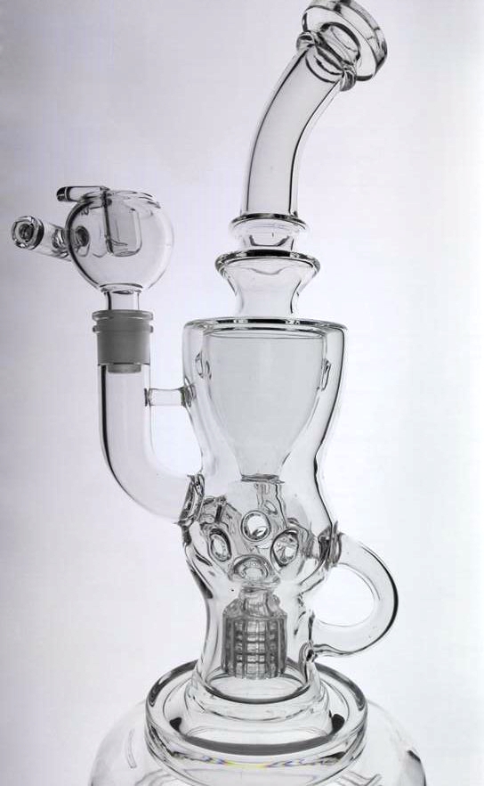 

Mothers style 2017 FTK thick glass bongs torus and Klein Matrix perc smoking water pipes Fab egg Holes 14.4mm joint hitman toro bubbler