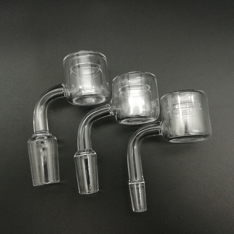 

Top quality XXL Thermal Banger Quartz Nail joint 10mm 14mm 18mm female male Double Tube Quartz Nail for dab rig glass oil rig