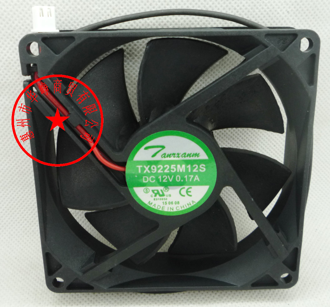 

New Original TX8025L12S 12V 0.08A 8025 8cm cooling fan 9CM TX9225M12S TX8025M12S