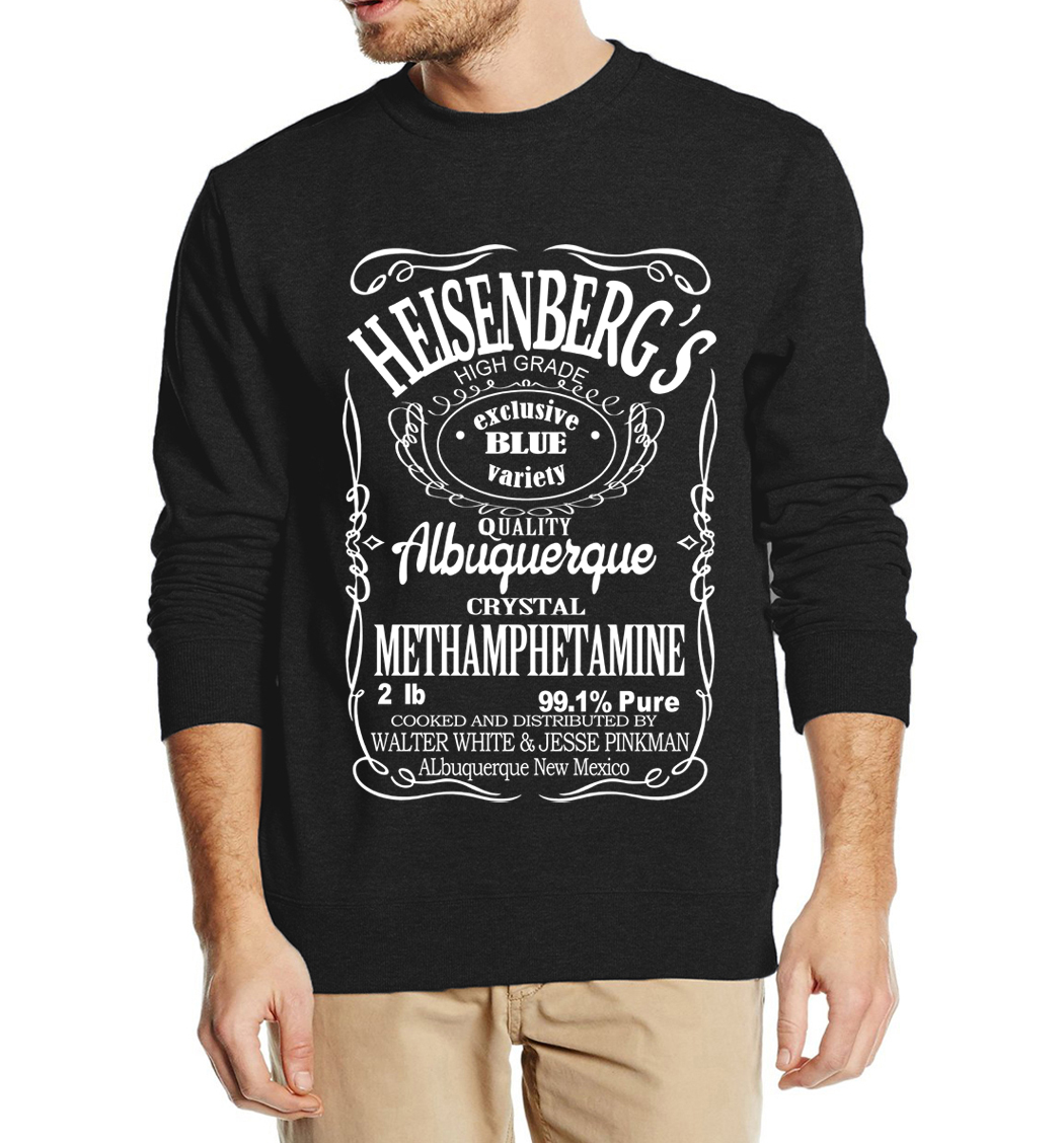 Wholesale-Breaking Bad Heisenberg men sweatshirt HanHent Hermanos printed 2016 autumn winter style casual men hoodies plus size hooded