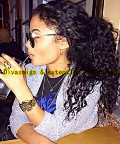 

Hot Selling Human Hair Ponytails Hairpieces For Black Women KINKY CURLY Brazilian Vigin Hair Drawstring Ponytail Hair Extension