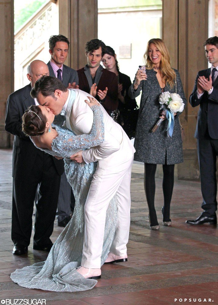 elie saab gossip girl wedding dress