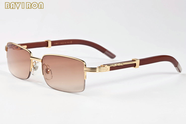 

free shipping 2017 new retro buffalo horn glasses women men wood bamboo sunglasses with boxes lunettes de soleil homme