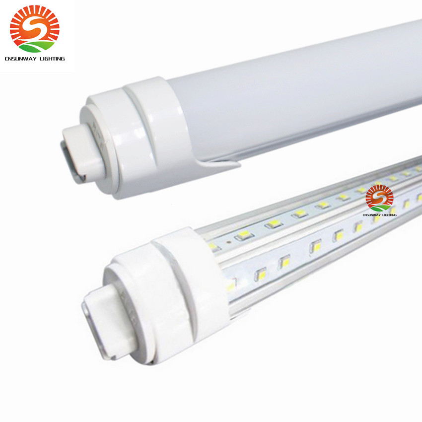 6ft T8 LED-rör V Form dubbel glödlampa roterande R17d 40W 6 fot 1,8 m för svalare dörr LED-lampor AC85-265V UL
