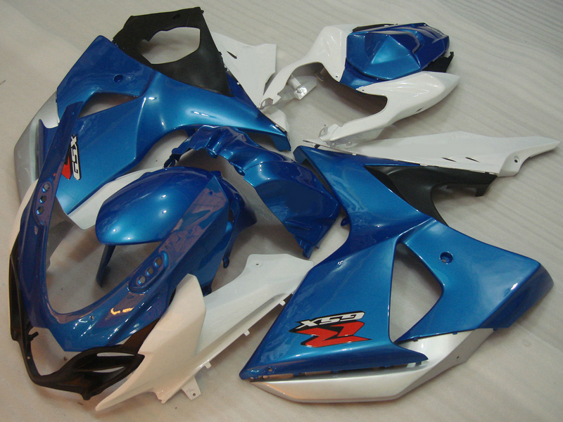 

Injection mold fairing kit for Suzuki GSXR1000 09 10 11-15 blue white fairings set GSXR1000 2009-2015 OT01, Same as picture