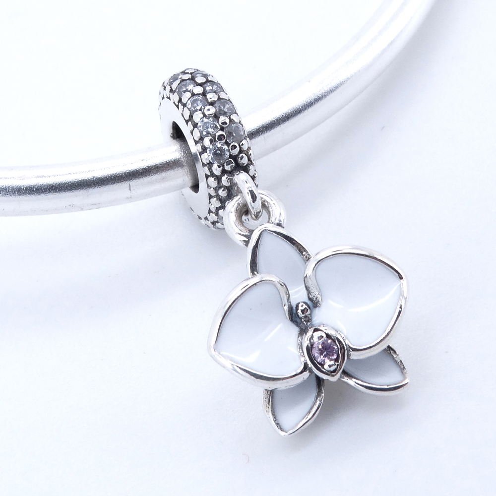 charms pandora orchidee charms pandora orchidee