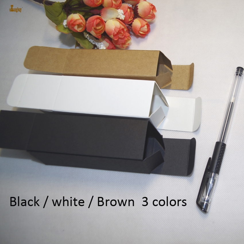 

50pcs/lot 4.8x4.8x12.4cm/14.5cm 100ml Kraft Paper Essence Oil bottle packaging box Gift Boxes Cosmetics package two truck end valve tubes