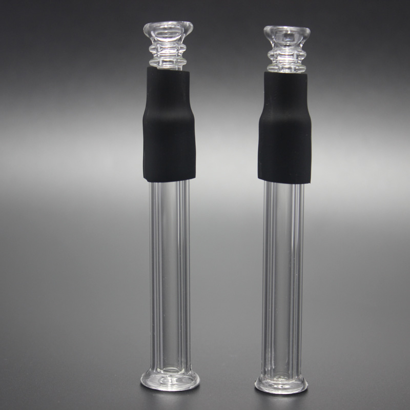 

4 inch Easy Slider Glass Blunt Flared Mouthpiece Mini Hand Pipe Similar as Streamroll Slider Pipe