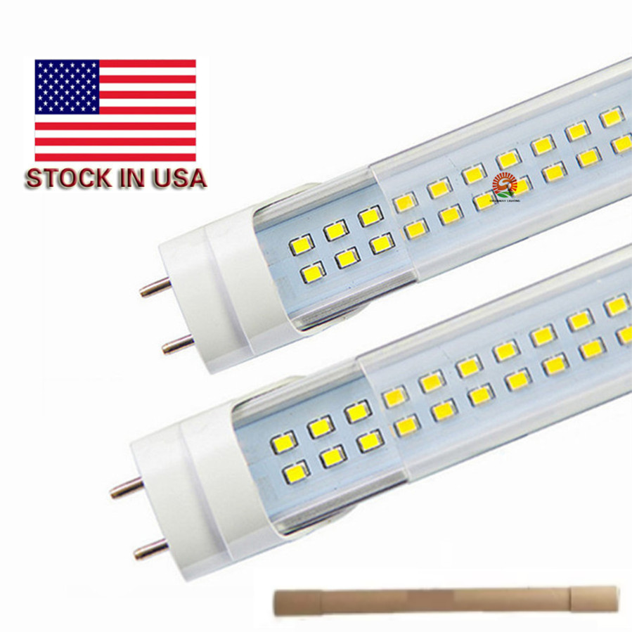 

Stock In US + 4ft led t8 tubes Light 22W 28W 1200mm Led Fluorescent Lamp Replace regular Tube AC 110-240V UL FCC