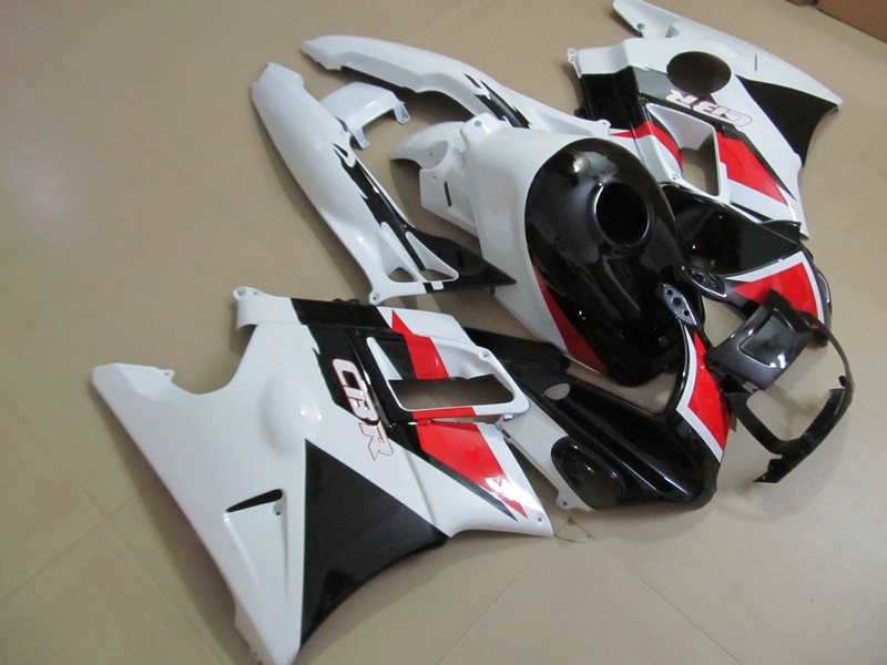 

Free customize fairing kit for Honda CBR60O F2 91 92 93 94 white black fairings CBR600 F2 1991-1994 OY37, Same as picture