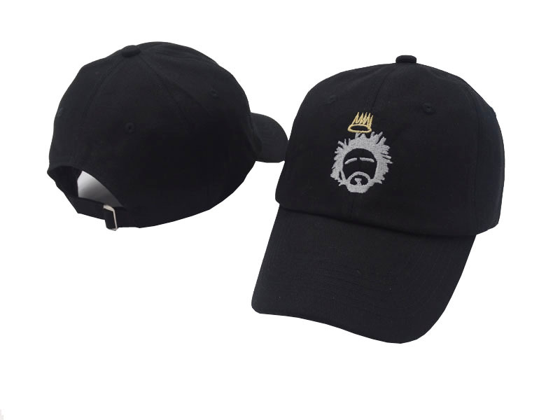 

J. Cole Sinner Crown white black dad caps adjustable caps hat for men curved cotton hats Tupac Shakur snapback caps snapbacks, Blue;gray